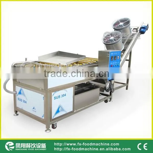 Full Automatic Industrial Vegetable And Fruit Washing Washer and Drying Dryer Machine