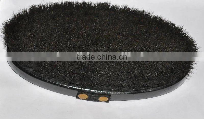 Dandy brush with black horse hair