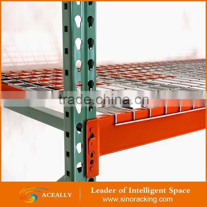 ACEALLY Racking System Rivet Steel Teardrop Pallet Rack