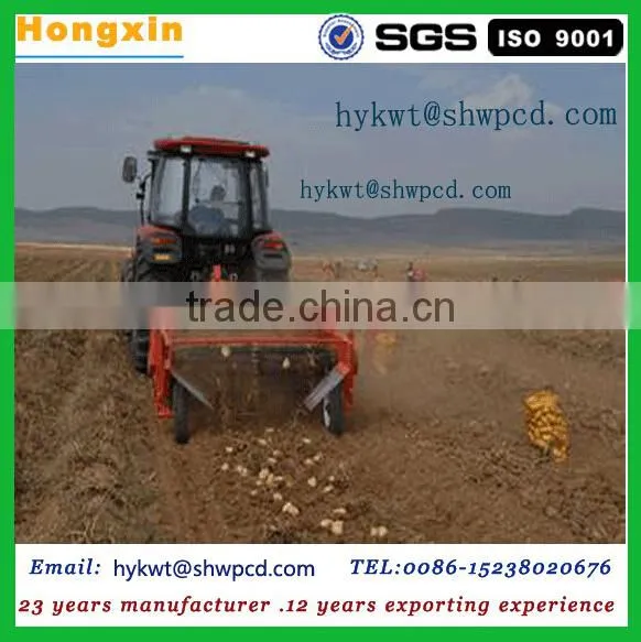 new patato garlic carrot tractor harvester machine