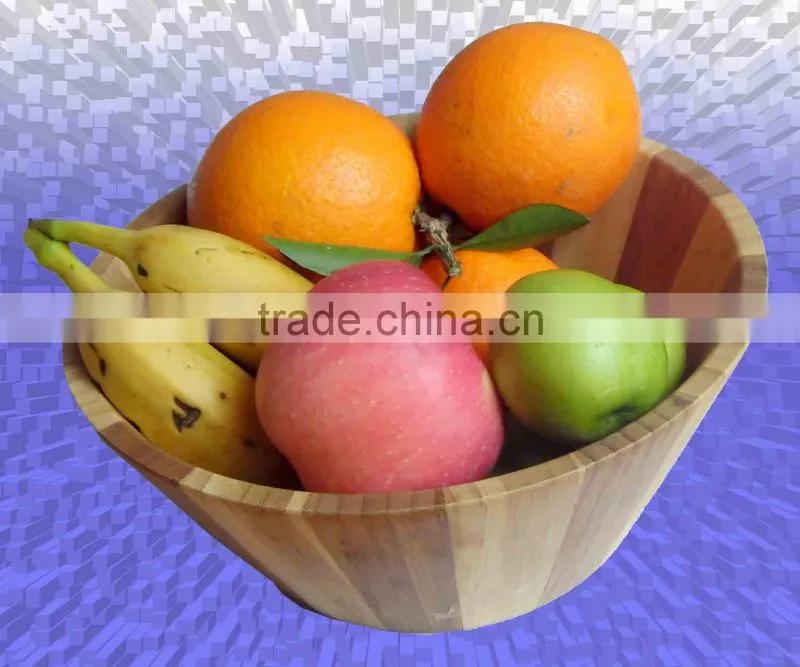 bamboo serving bowl