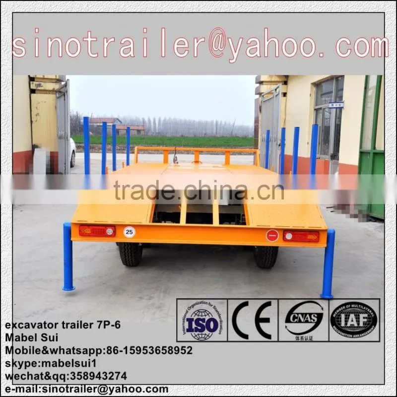 sany excavator hydraulic trailer