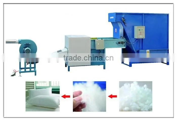 Automatic Microfiber opening machine for pillow soft tory filling machine
