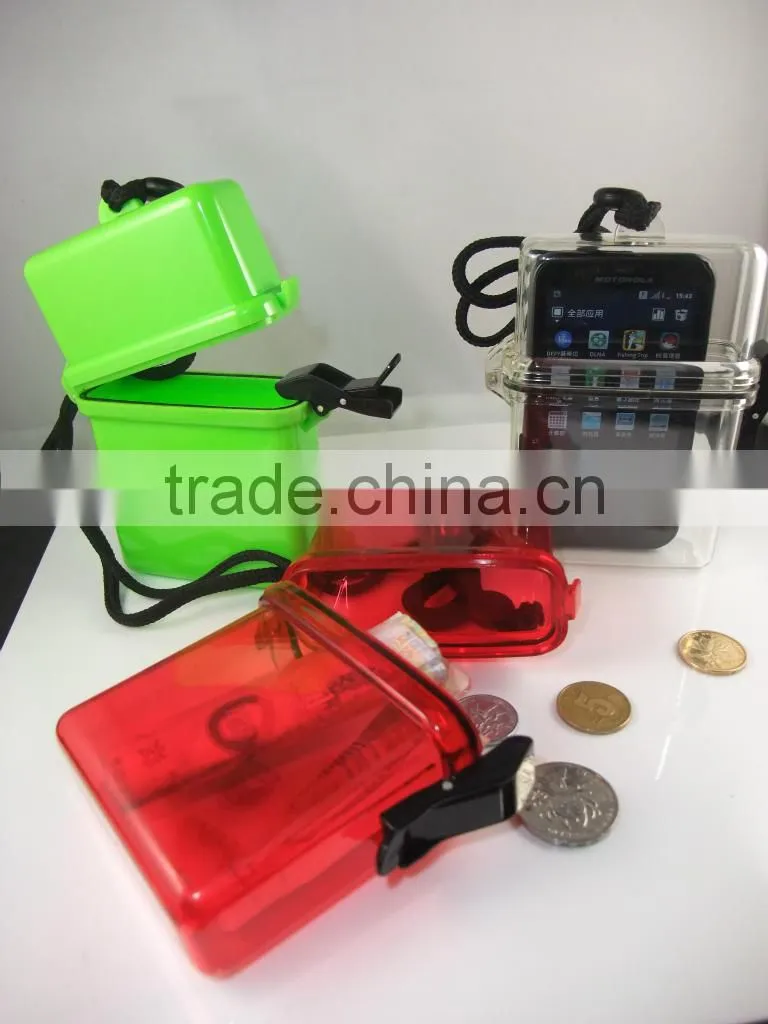 Cheap promotion money plastic beach case