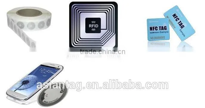 nfc tag sticker for protecting your products with logo printing