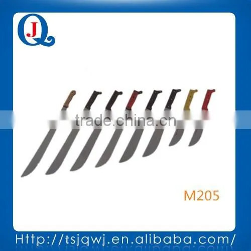 Agricultural handmade sugarcane machete M205 with low price high quality