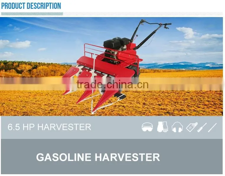 Mini rice combine harvesters