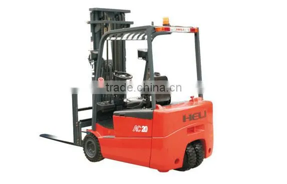 China Top1 Brand HELI G Series CPD20S Curtis Controller new battery operated electric forklift 3 wheel forklift