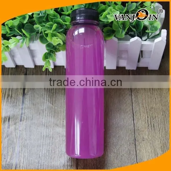 Empty 500ml PET Plastic Clear Boston Bottles