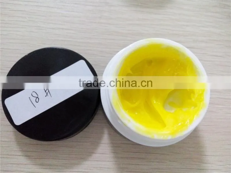 yellow thick uv gel nail extension jelly gel no.18