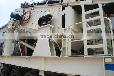 High efficiency portable type series Mobile Impact Crusher