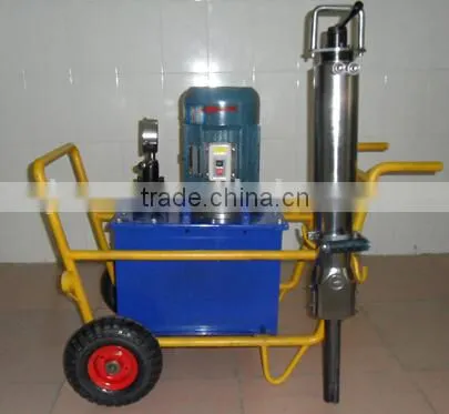 hydraulic rock splitter with electric power