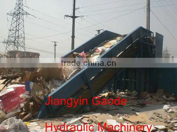 HPM-1000 PLC Scrap automatic paper baler