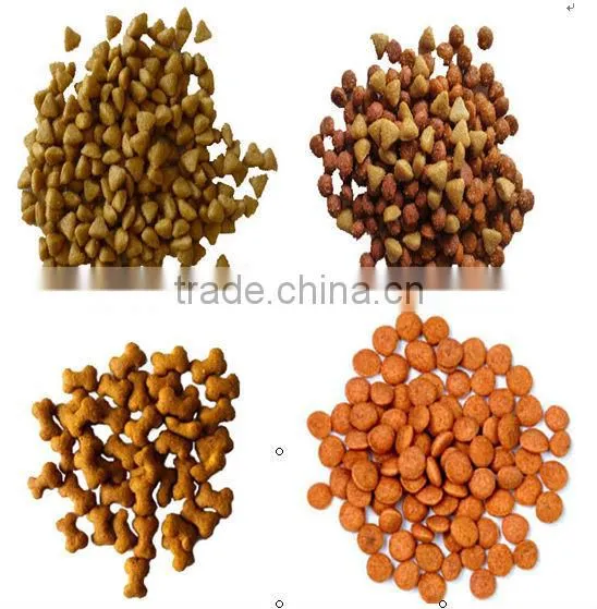 Easy to handle dry dog food pellet making machine/pet food making machine