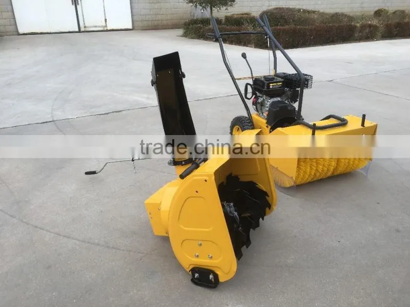 196cc 22" Width Professional Replaceable Snow Thrower/600mm width Handy sweeper