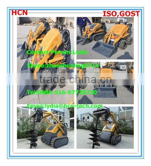 HCN brand mini skid steer wheel loader