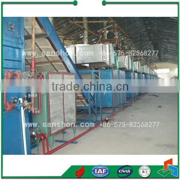 Advanced Sanshon SBJ Belt Type Tunnel Vegetable and Fruit Corn Drying Machine