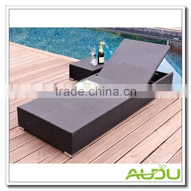 Audu High Class Marbella Sun Lounger Set With Side Table