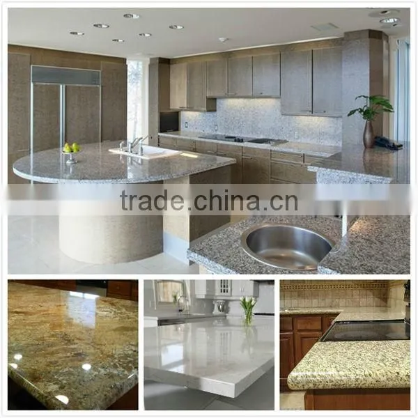 One piece bathroom sink and countertop
