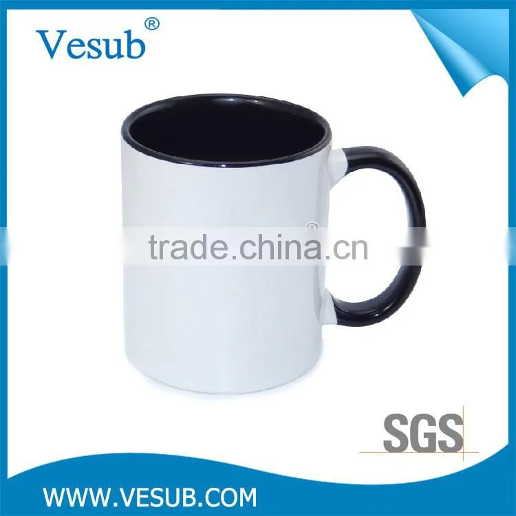 2017 Top selling products 11OZ double color low price mug sublimation