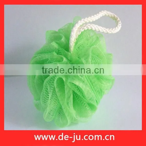 Body Cleaning Colorful Flower Plastic Bath Sponge