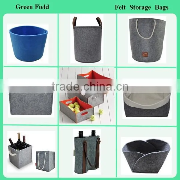 Felt storage bag,home storage organization bag for sundry