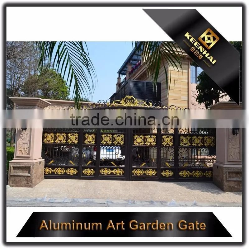 Garden Decoration Powder Coated Cast Aluminum Garden Arch Gate