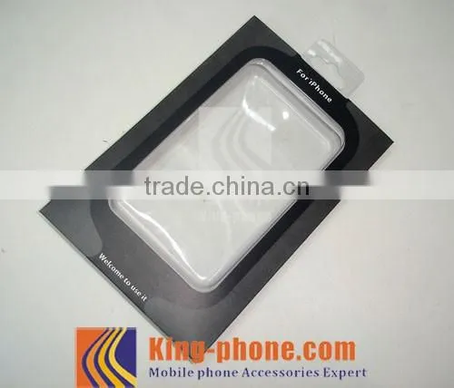 Plastic packaging paper box for Iphone, custom paper packaging box