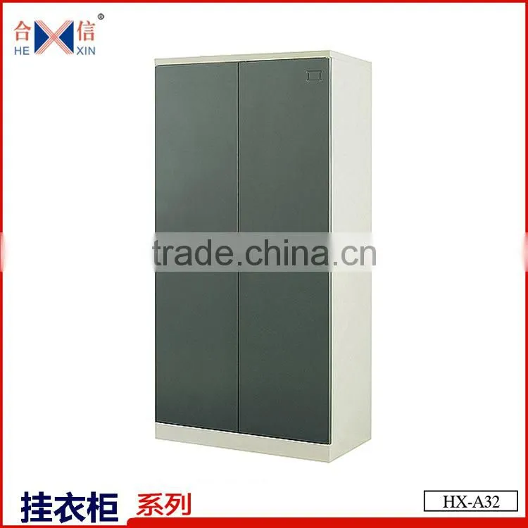 Steel two-door clothes cupboard design