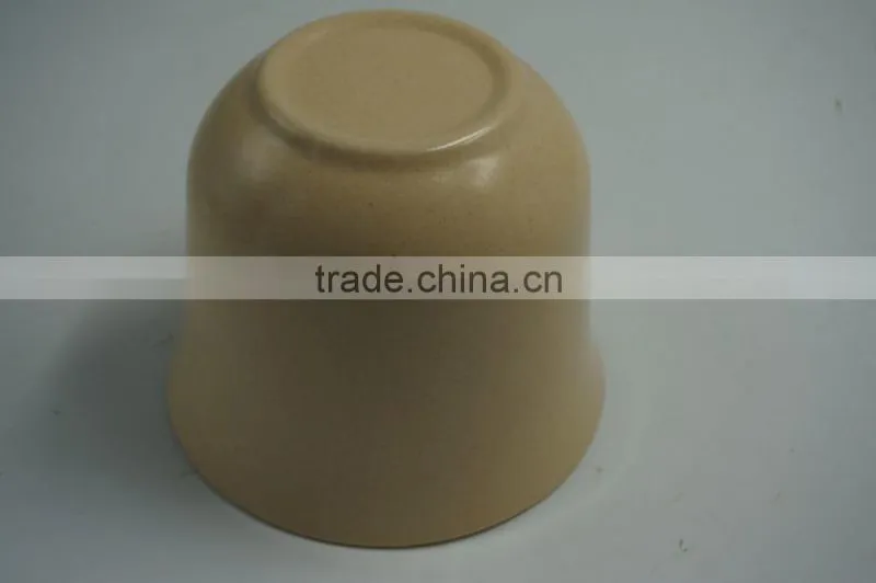 Plain environmental-friendly biodegradable bamboo plant pots