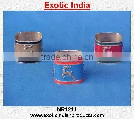 Alphabet Napkin Rings