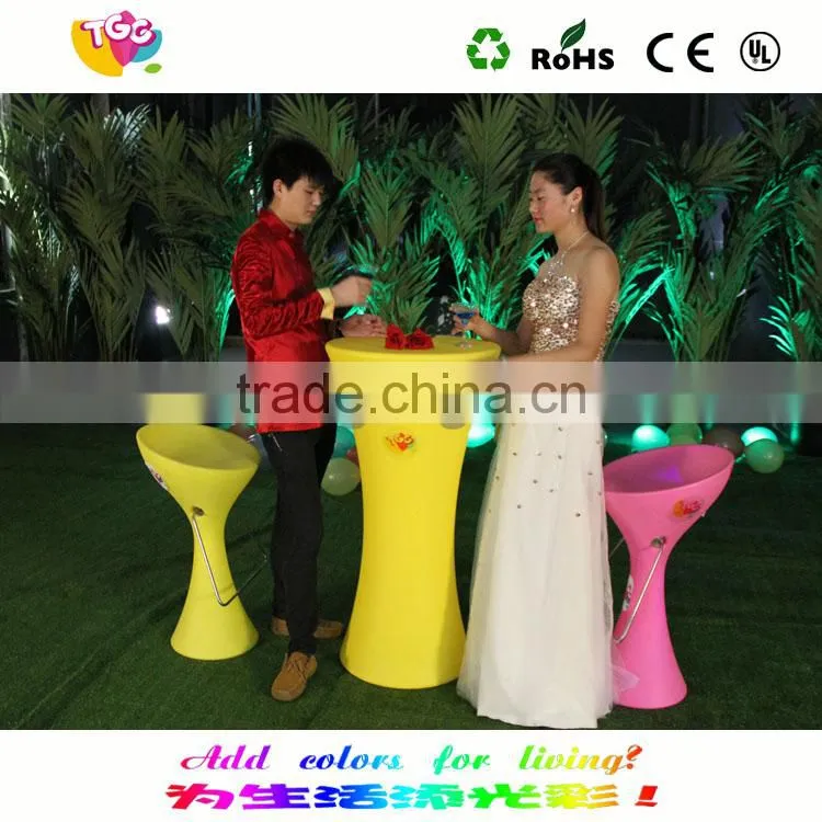 Table And Lighting Garden LED Light In Hotel and Outdoor