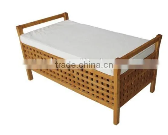 New product 2 tires water proof wooden shoe rack