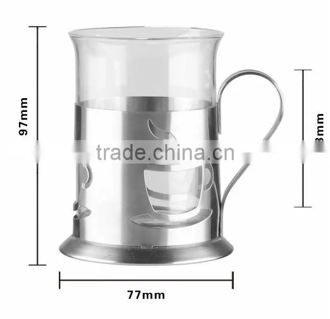 200ml Irish Coffee Cup with metal handle
