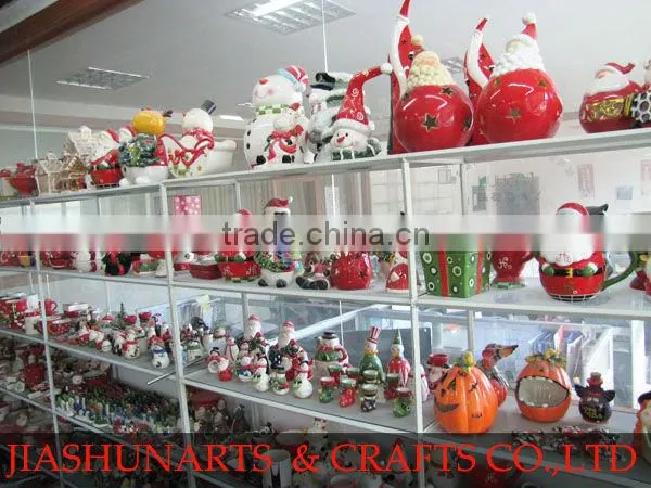 Christmas Candle Holder Santa Claus