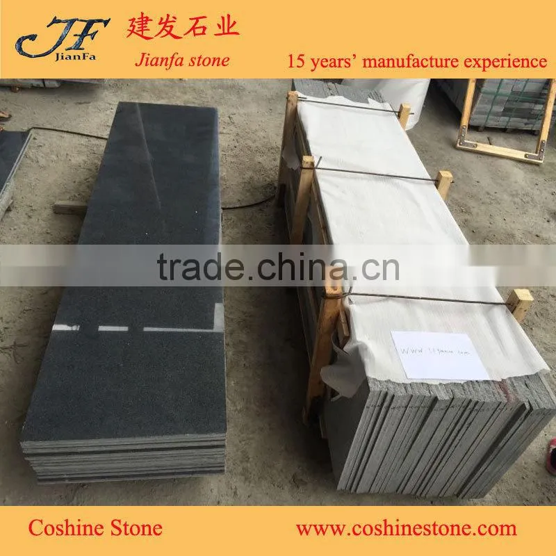G654 granite black granite paving stone cobblestone