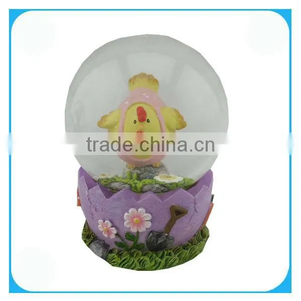 Resin Easter&Christmas Snow Globe