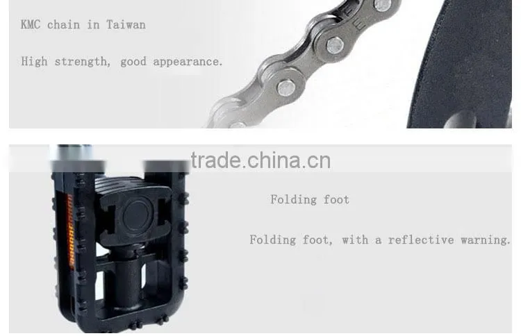 2017 portable electric bicycle mini folding ebike with CE EN15194 certificate