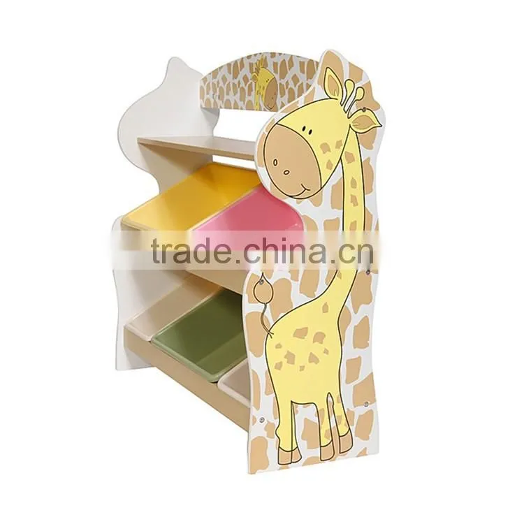 China ICTI GSV Manufacturer Kids Plastic Bookshelf