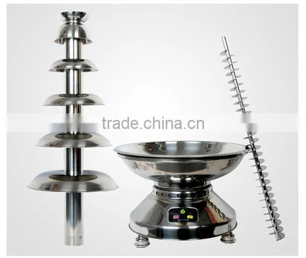 CHOCOLAZI ANT-8110 Auger 6 tiers 304 stainless steel commercial chinese fondue