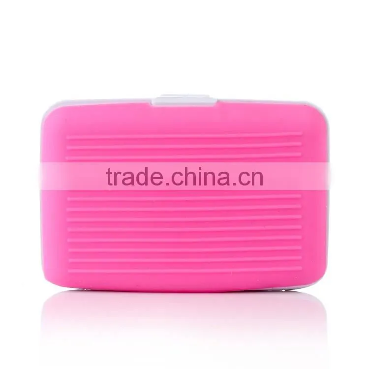Silicone business credit card holder wallet Custom-Made MulticolorAK9001