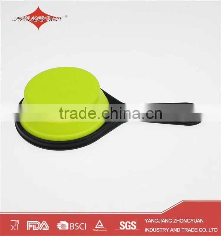 Multicolor new design 4pcs of silicone measuring tools measuring spoons