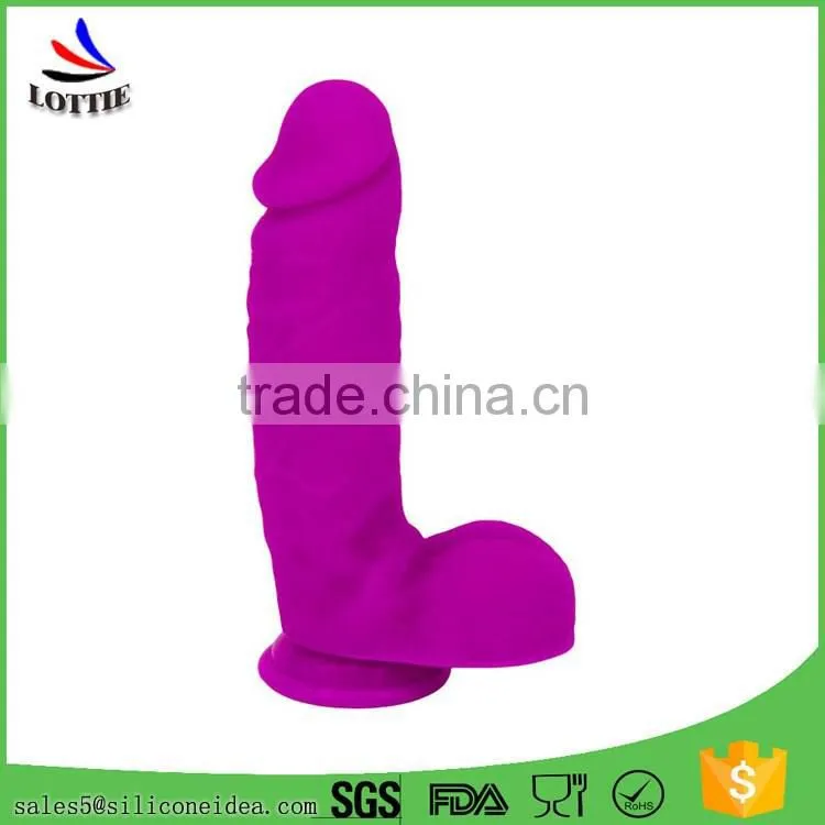 2016 High Quality Adult Sex Toys Full Silicone Dildo Masturbating Big Cock Man artificial penis silicone dildos for men