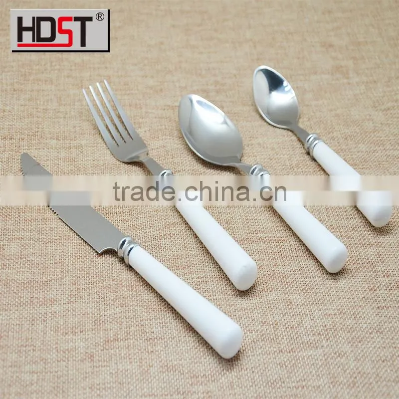 Restaurant dinnerware; stainless steel water drop handle cutlery sets;steak knife,dinner fork,dinner spoon set