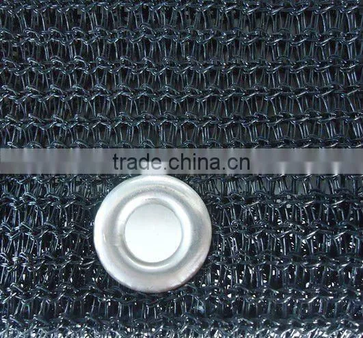 Knitted mesh tarp/shade cover/shade net
