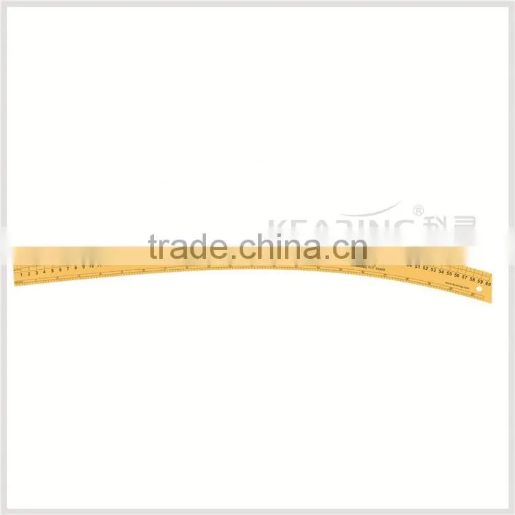 Kearing barnd, 60cm economical garment rulers, normal printed scale on the surface for sewing market #6360B