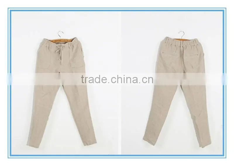 2016 Ladies High Fashion Elegant Tight Casual Pants