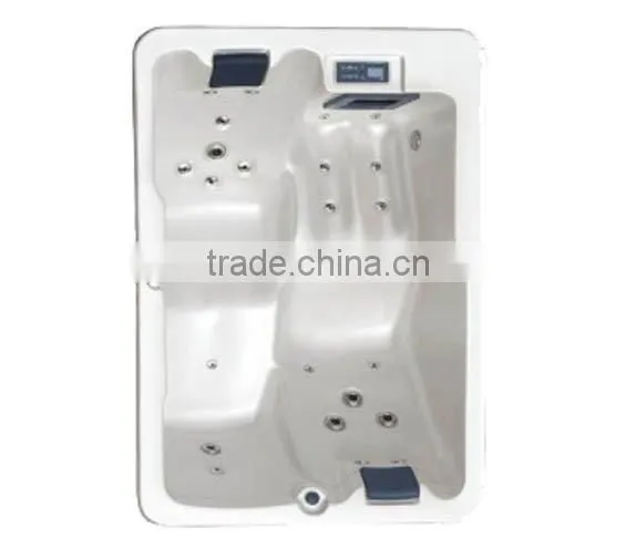 two person outdoor spa bathtub