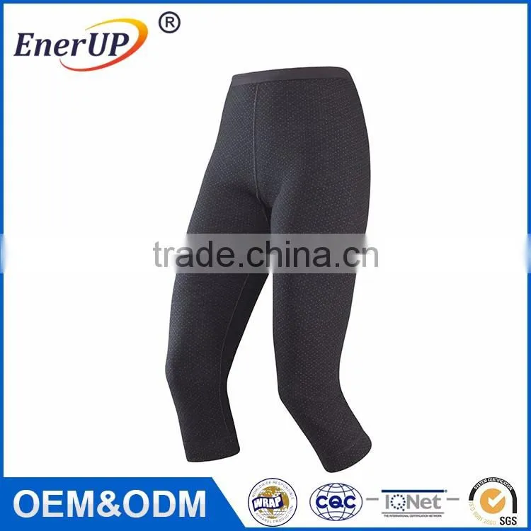 Merino Wool Dye Sublimated Silky Soft Temperature Control Yoga Pants Gym Tight Pants Women