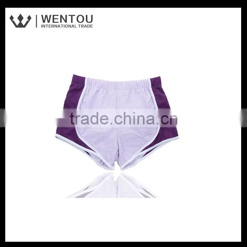 Preppy Monogram Seersucker Running Shorts